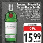 Aktuelles London Dry Gin oder Flor de Sevilla Angebot bei E center in Bielefeld ab 15,99 €