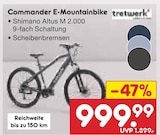 Commander E-Mountainbike im Netto Marken-Discount Prospekt Commander E-Mountainbike von tretwerk im aktuellen Netto Marken-Discount Prospekt für 999,99 €