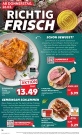 Aktueller Kaufland Prospekt mit Lamm, "Aktuelle Angebote", Seite 34