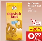 Russisch Brot bei Netto Marken-Discount im Mettingen Prospekt für 0,99 €