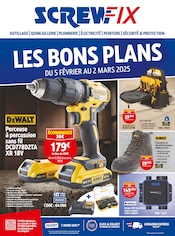 Catalogue Bricolage Screwfix en cours à Val-de-Reuil et alentours, "LES BONS PLANS", 8 pages, 05/02/2025 - 02/03/2025