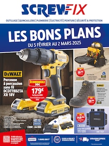 Prospectus Screwfix à Lucé, "LES BONS PLANS", 8 pages de promos valables du 05/02/2025 au 02/03/2025