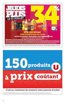 Catalogue U Express de la semaine "U Express" avec 2 pages, valide du 01/07/2025 au 13/07/2025 pour Chamonix-Mont-Blanc et alentours Prospectus U Express de la semaine "U Express" avec 2 pages, valide du 01/07/2025 au 13/07/2025 pour Chamonix-Mont-Blanc et alentours