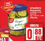 Burgergurken von GUT&GÜNSTIG im aktuellen EDEKA Prospekt