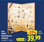 Aktuelle Rum Angebote bei Lidl in Düsseldorf Aktuelles Rum Adventskalender Angebot bei Lidl in Düsseldorf ab 39,99 €