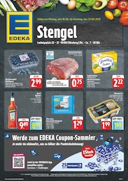 EDEKA Prospekt für Nürnberg: "Wir lieben Lebensmittel!", 32 Seiten, 18.08.2025 - 23.08.2025