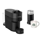 Expresso Delonghi Nespresso ENV90.BAE Vertuo Pop Latté Starbucks Noir - Delonghi en promo chez Darty Expresso Delonghi Nespresso ENV90.BAE Vertuo Pop Latté Starbucks Noir - Delonghi dans le catalogue Darty