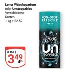 Wäscheparfum Angebote von Lenor bei GLOBUS Krefeld für 3,49 €