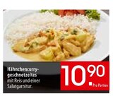Aktuelles Hähnchencurrygeschnetzeltes Angebot bei Zurbrüggen in Bielefeld ab 10,90 €
