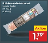 Aktuelles Schinkenzwiebelmettwurst Angebot bei Netto Marken-Discount in Leverkusen ab 1,79 €