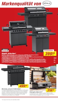 Elektrogrill im aktuellen toom Baumarkt Prospekt (Essen) Elektrogrill im toom Baumarkt Prospekt "Respekt, wer's selber macht." mit 34 Seiten (Essen)