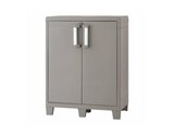 Armoire basse en résine gris 101X78X49 cm "MALO" - Cooke and Lewis en promo chez Brico Dépôt Caluire-et-Cuire à 69,90 €