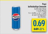 Aktuelle Cola Angebote bei diska in Hof Aktuelles koffeinhaltige Limonade Angebot bei diska in Hof ab 0,69 €