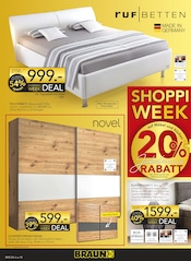 Aktueller BRAUN Möbel-Center Prospekt mit Kleiderschrank, "BRAUN SHOPPING WEEK", Seite 10