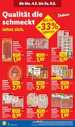 Fleischwurst Angebot im aktuellen Lidl Prospekt auf Seite 8