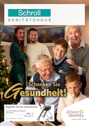 Sanitätshaus Schroll GmbH & Co. KG Prospekt für Norderstedt: "Schenken Sie Gesundheit!", 6 Seiten, 12.11.2025 - 31.01.2026