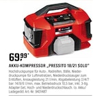 AKKU-KOMPRESSOR „PRESSITO 18/21 SOLO“ Angebote von Einhell bei OBI Neuwied für 69,99 €