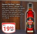 Rum 7 Jahre Angebote von Havana Club bei GLOBUS Frechen für 19,99 €
