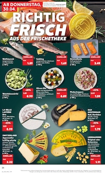 Lachs im Kaufland Prospekt "Aktuelle Angebote" mit 62 Seiten (Trier)
