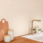 Faïence murale effet pierre ivoire mat L.60 x l.30 cm x ép.9 mm, Urano en promo chez Castorama Faïence murale effet pierre ivoire mat L.60 x l.30 cm x ép.9 mm, Urano dans le catalogue Castorama