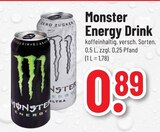 Aktuelles Energy Drink Angebot bei Trinkgut in Bad Homburg (Höhe) ab 0,89 €