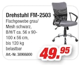 Drehstuhl FM-2503 Angebote bei Möbel AS Pirmasens für 49,95 €