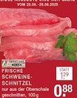 Aktuelle Schnitzel Angebote bei E center in Düsseldorf Aktuelles FRISCHE SCHWEINE-SCHNITZEL Angebot bei E center in Düsseldorf ab 0,88 €