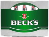 Beck's Pils im Angebot bei REWE in Dachau Beck's Pils Angebote von Beck's bei REWE Dachau für 10,49 €
