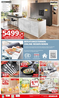 Küche im Segmüller Prospekt "Service & Service geschenkt" mit 8 Seiten (Nürnberg)