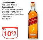 Aktuelles Red Label Blended Scotch Whisky Angebot bei GLOBUS in Braunschweig ab 10,99 €