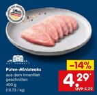 Aktuelle Grillfleisch Angebote bei Netto Marken-Discount in Saarbrücken Aktuelles Puten-Ministeaks Angebot bei Netto Marken-Discount in Saarbrücken ab 4,29 €