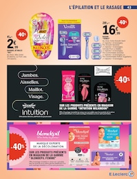 Prix et réduction Bic dans le prospectus E.Leclerc en cours Offre Bic dans le catalogue E.Leclerc du moment à la page 43