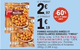 Pommes rissolées dorées et croustillantes surgelées - FINDUS - E.Leclerc Pommes rissolées dorées et croustillantes surgelées - FINDUS à 1,19 € dans le catalogue E.Leclerc