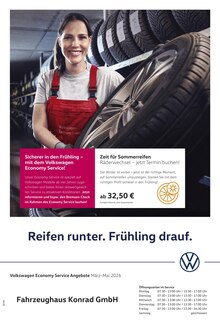 Aktueller Volkswagen Prospekt "Der Frühling startet mit Power" Aktueller Volkswagen Prospekt