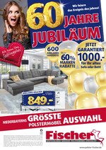 Polstermöbel Fischer Prospekt für Cham mit 8 Seiten Polstermöbel Fischer Prospekt für Cham: "60 JAHRE JUBILÄUM", 8 Seiten, 23.06.2021 - 07.07.2021