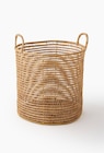 Panier tressage fin en fibre de palmier - Monoprix Tours Nationale à Tours Panier tressage fin en fibre de palmier en promo chez Monoprix Tours Nationale Tours à 13,99 €
