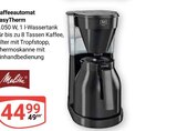 Kaffeeautomat EasyTherm im Angebot bei GLOBUS in Bruchsal Kaffeeautomat EasyTherm Angebote von Melitta bei GLOBUS Bruchsal für 44,99 €