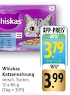 Katzennahrung Angebote von Whiskas bei E center Pirmasens für 3,79 €
