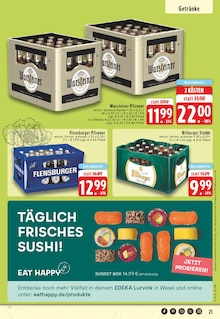Bier im aktuellen EDEKA Prospekt (Wesel) Bier im EDEKA Prospekt "Aktuelle Angebote" mit 30 Seiten (Wesel)
