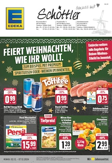 EDEKA Prospekt "Aktuelle Angebote" mit  Seiten (Haltern (See))