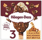 BÂTONNET CRUNCHY VANILLE MACADAMIA X3 - HÄAGEN-DAZS en promo chez Intermarché BÂTONNET CRUNCHY VANILLE MACADAMIA X3 - HÄAGEN-DAZS dans le catalogue Intermarché