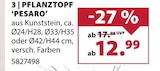 Aktuelles Pflanztopf "Pesaro" Angebot bei Dehner Garten-Center in Leverkusen ab 12,99 €