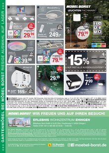 Ventilator im Möbel Borst Prospekt "GARTENMÖBELMarkt" mit 20 Seiten (Ulm)