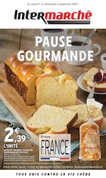 Prospectus Intermarché Super : «PAUSE GOURMANDE» avec 12 pages, 01/09/2026 - 06/09/2026 Catalogue Intermarché Super en cours à Touvérac et aux alentours : «PAUSE GOURMANDE» avec 12 pages, valable du 01/09/2026 au 06/09/2026