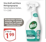 GLOBUS - Kraft und Glanz Reinigungsspray Angebot im Prospekt Kraft und Glanz Reinigungsspray bei GLOBUS im Prospekt "" für 1,99 €