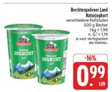 Naturjoghurt im Angebot bei EDEKA in Weiden Naturjoghurt Angebote von Berchtesgadener Land bei EDEKA Weiden für 0,99 €