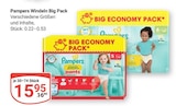 Windeln Big Pack Angebote von Pampers bei GLOBUS Hoyerswerda für 15,95 €