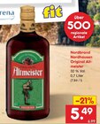 Original Altmeister Angebote von Nordbrand Nordhausen bei Netto Marken-Discount Dessau-Roßlau für 5,49 €