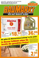 Globus-Baumarkt Prospekt für Ostfildern mit 20 Seiten Globus-Baumarkt Prospekt für Ostfildern: "WER BAUT BRAUCHT GLOBUS", 20 Seiten, 13.07.2020 - 18.07.2020