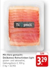 Delikatess Rohschinken light bei EDEKA im Lampertheim Prospekt für 3,29 €